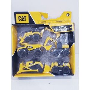 Cat Construction Little Machines 5 Pack